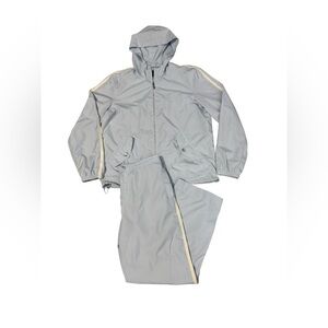 Lauren Active Ralph Lauren Tracksuit Set Womens Medium Blue Crest Logo Lined